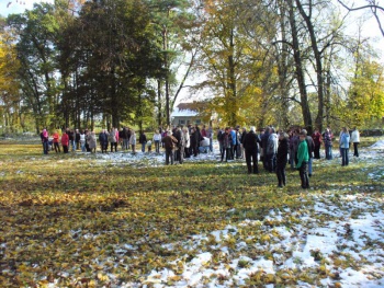 Na posvícenské prohlídce se sešlo cca 130 návětěvníků